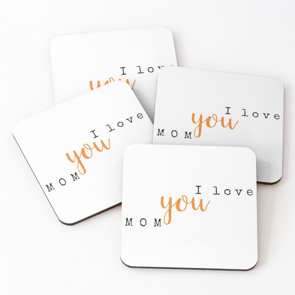 Item preview, I love you MOM designed and sold by YSNDESIGN.