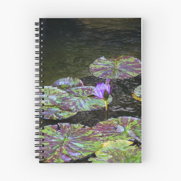 Item preview, Fantabulously Purple - a Splendid Waterlily with Varicoloured Leaves designed and sold by Georgia Mizuleva.