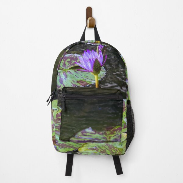 Item preview, Fantabulously Purple - a Splendid Waterlily with Varicoloured Leaves designed and sold by Georgia Mizuleva.