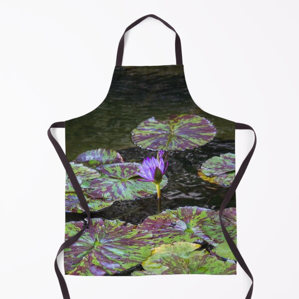 Item preview, Fantabulously Purple - a Splendid Waterlily with Varicoloured Leaves designed and sold by Georgia Mizuleva.