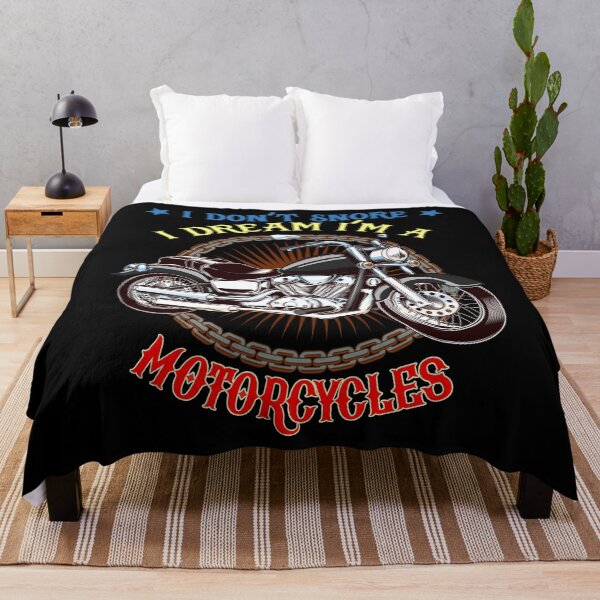Item preview, i Don't Snore I Dream I'm A Motorcycle funny Snoring Biker designed and sold by marcek.