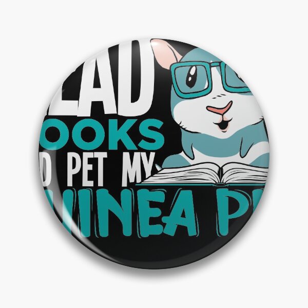 Item preview, I just want to readm books and pet my Guinea Pig designed and sold by Grinover.