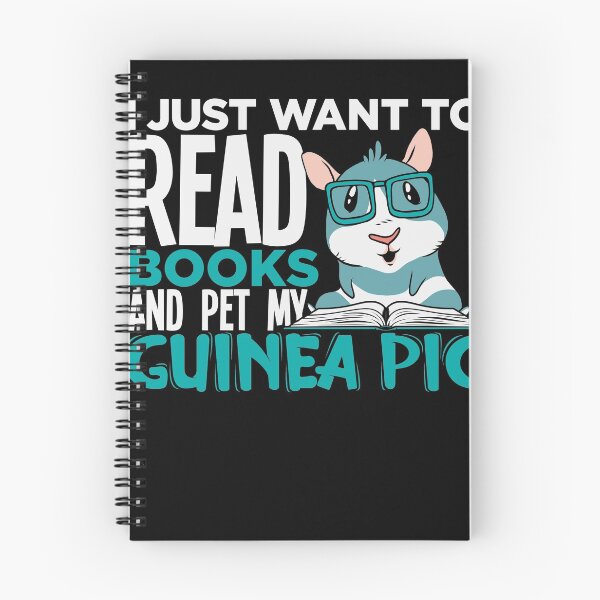 Item preview, I just want to readm books and pet my Guinea Pig designed and sold by Grinover.