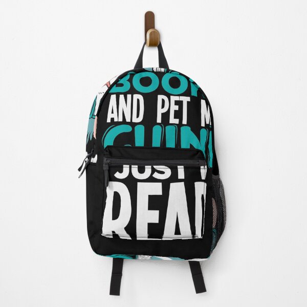 Item preview, I just want to readm books and pet my Guinea Pig designed and sold by Grinover.
