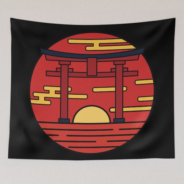 Item preview, Sunset Torii Gate designed and sold by Heedee Design.