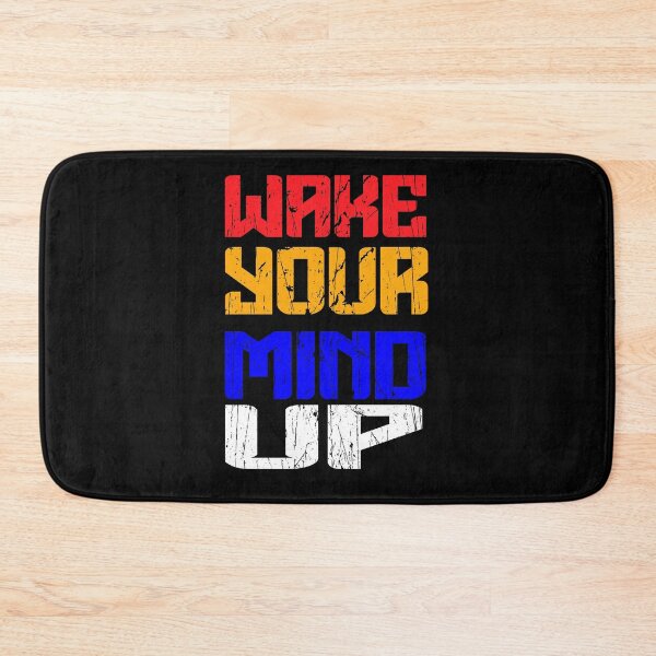 Item preview,  wake your mind up,positive mind designed and sold by ibrastore.