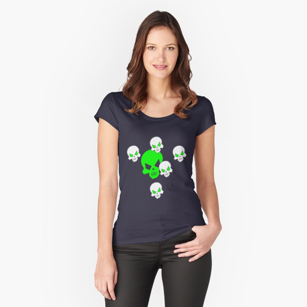 Item preview, Fitted Scoop T-Shirt designed and sold by etourist.