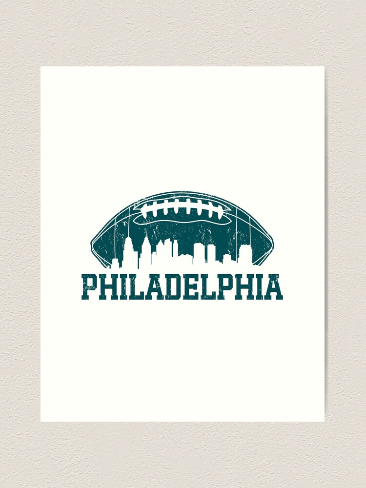 Vintage Retro Philadelphia Football Team Eagles Philly Sport Fan