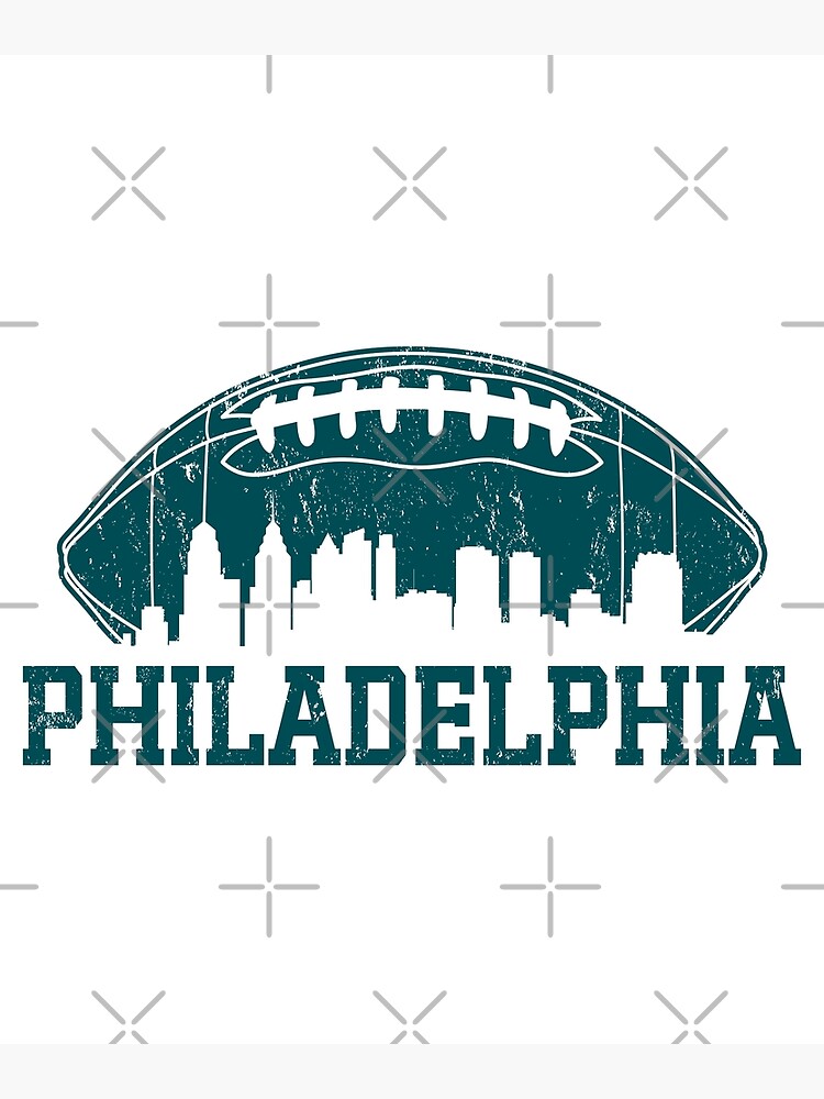 Vintage Retro Philadelphia Football Team Eagles Philly Sport Fan