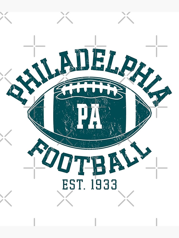 Vintage Philadelphia Football Team Fly Eagles Fly Philly Sport Gift Art  Board Print for Sale by CameronReids