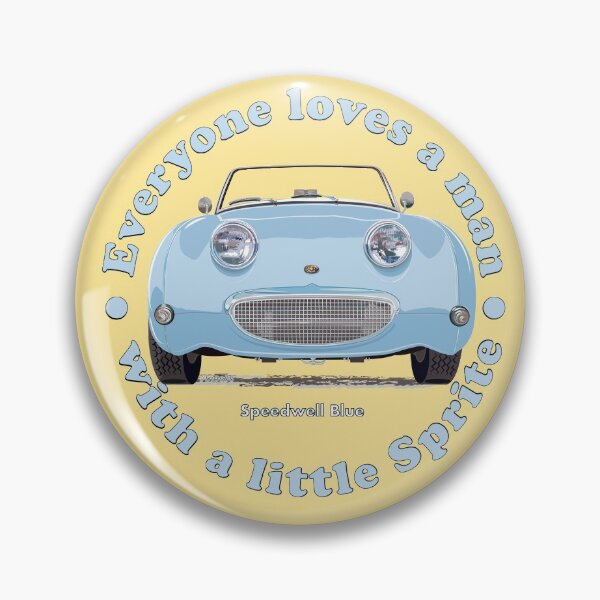 Item preview, Speedwell Blue Bug-eye/Frog-eye: Everyone loves a man with a little Sprite! designed and sold by Bigs66.