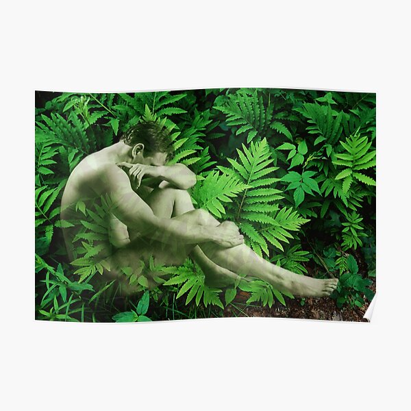 Green Man - #1 - from the Mysteries of the Forest series Poster