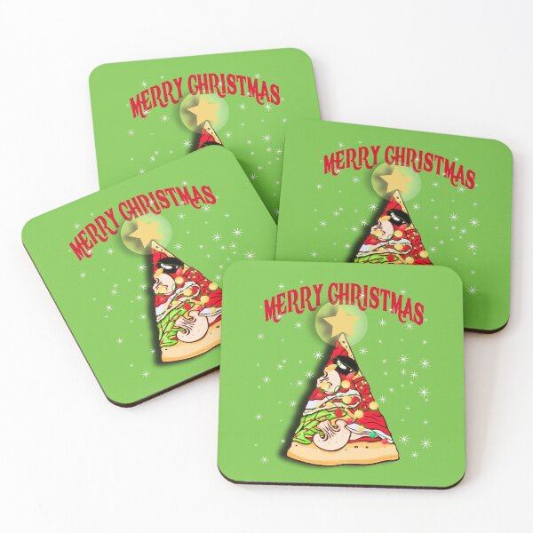 Item preview, Pizza Christmas Tree Lights snow Xmas Crustmas Gift designed and sold by marcek.