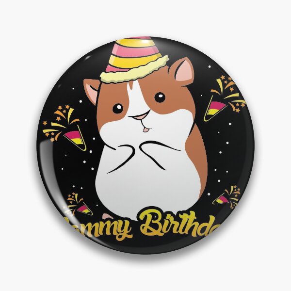 Item preview, Hammy Birthday cute children Hamster design designed and sold by Grinover.