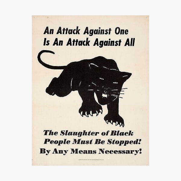 Item preview, Black panther poster designed and sold by EnjoyRiot.