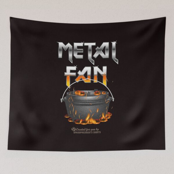 Item preview, Dutch Oven T-Shirt Metal Fan designed and sold by Spassprediger.