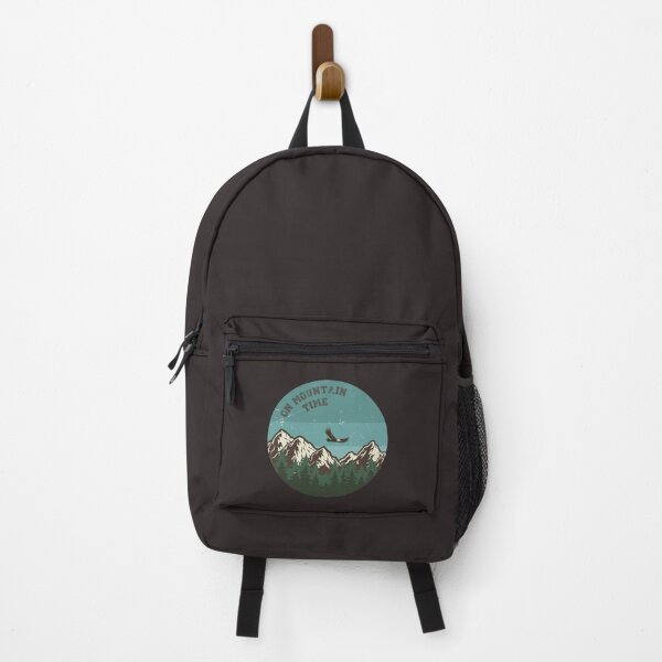 Item preview, On Mountain Time - Hiking - Camping designed and sold by khalilelk.