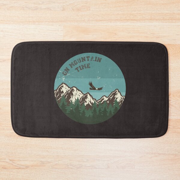 Item preview, On Mountain Time - Hiking - Camping designed and sold by khalilelk.