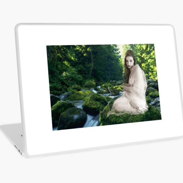 Forest Nymph #3 - from the Mysteries of the Forest series Laptop Skin