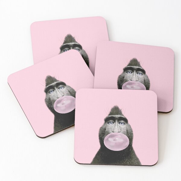 Item preview, Punk monkey blowing a bubble designed and sold by PimpMyPet.