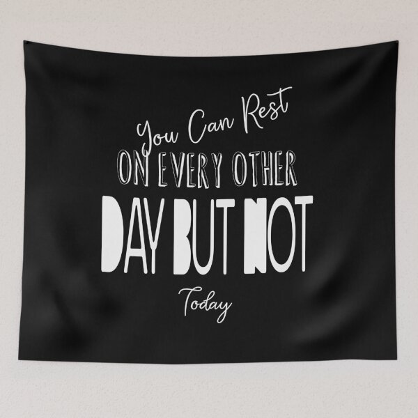 Item preview, You Can Rest On Every Other Day But Not Today designed and sold by darknessjeff86.
