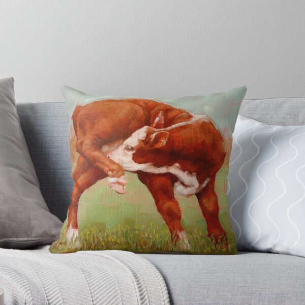 Item preview, Itchy Red Calf designed and sold by Margaret Stockdale.