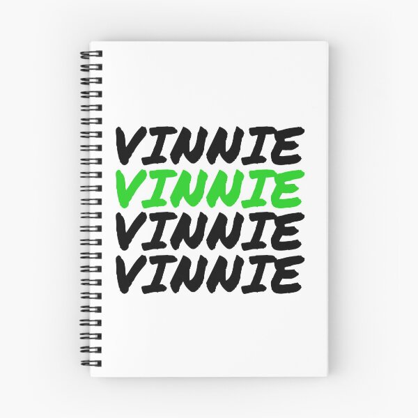 Item preview, Vinnie Hacker repeated name design designed and sold by itstiggydesigns.