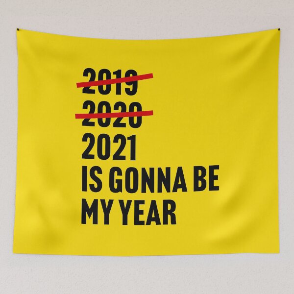 Item preview, 2021 is gonna be my year resolution designed and sold by Piztees.