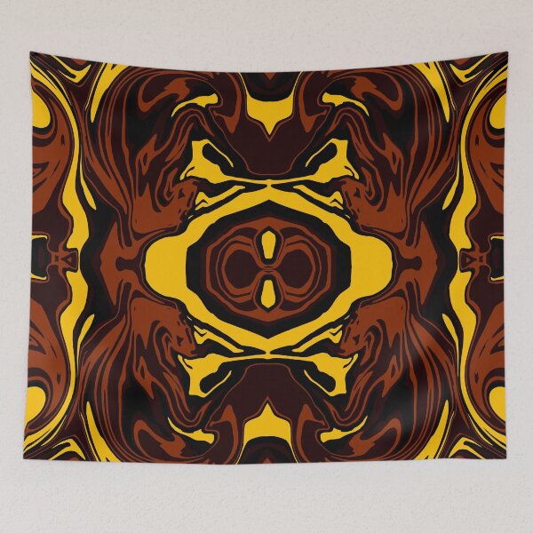 Item preview, Fluid art . Abstract liquid art with mixing colors designed and sold by moustafakhalil.