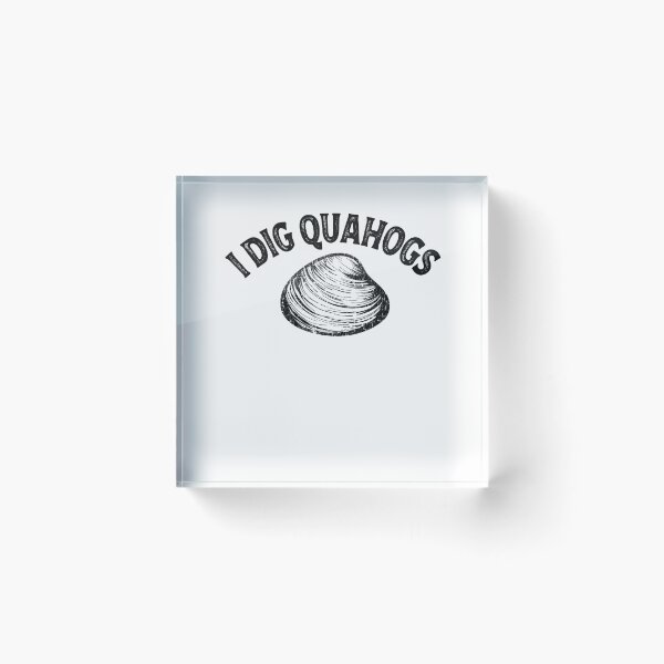 Item preview, I Dig  Quahogs Shellfish Digging Raking Shirt  designed and sold by funnytshirtemp.