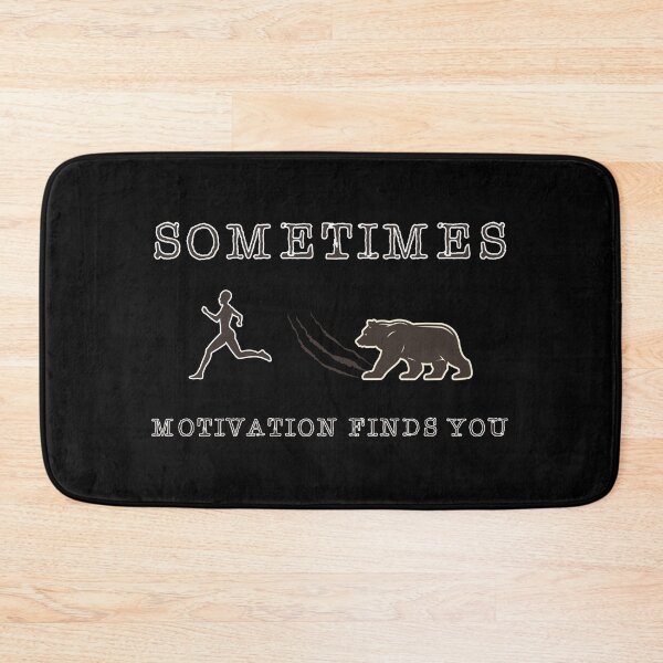 Item preview, Sometimes Motivation Finds You - Camping - Hiking designed and sold by khalilelk.