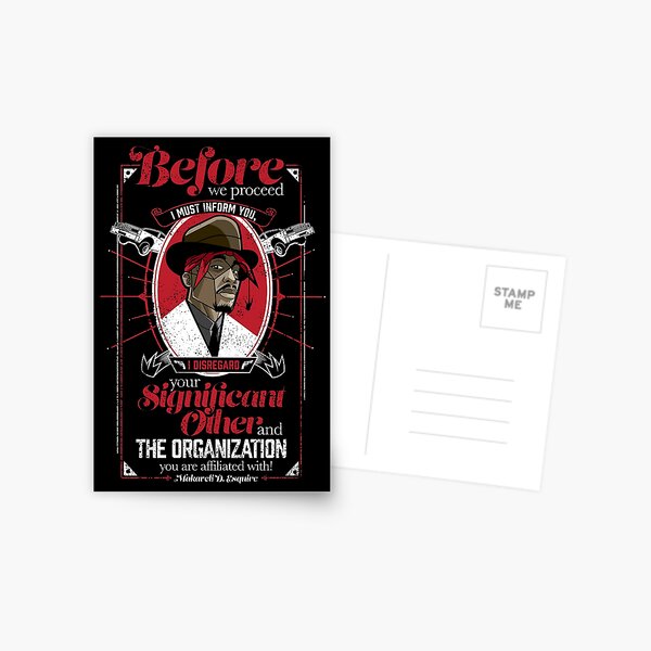 Gentlemayne - Makaveli Postcard