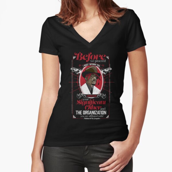 Gentlemayne - Makaveli Fitted V-Neck T-Shirt