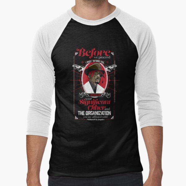 Gentlemayne - Makaveli Baseball ¾ Sleeve T-Shirt