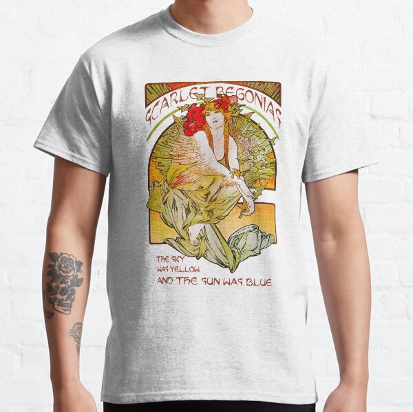 Scarlet-Begonias-The-Sky-was-yellow-The-sun-was-Blue Classic T-Shirt