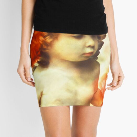 Little Angel with Rose Mini Skirt