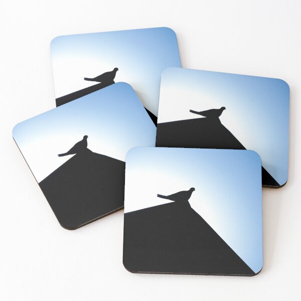 Item preview, A bird on the edge of a building designed and sold by aryabehnam.