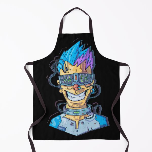 Item preview, Cyberpunk hacker designed and sold by Rakos-Merch.