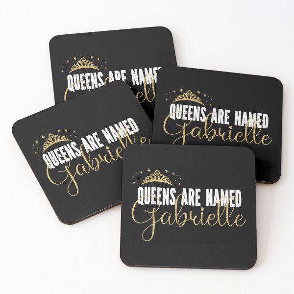 Item preview, Queens Are Named Gabrielle Personalized First Name Girl product designed and sold by Grabitees.