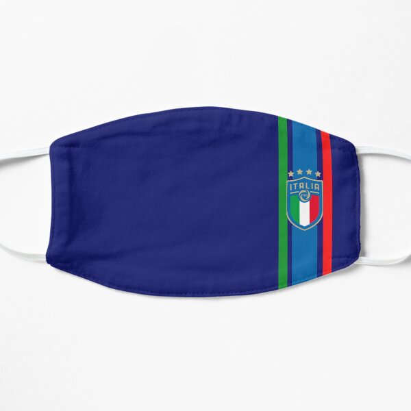 Mask the national Italy football. Flat Mask