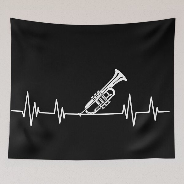 Item preview, Trumpet heartbeat Trumpet and Clarinet lover trumpet beat designed and sold by ELmezz.