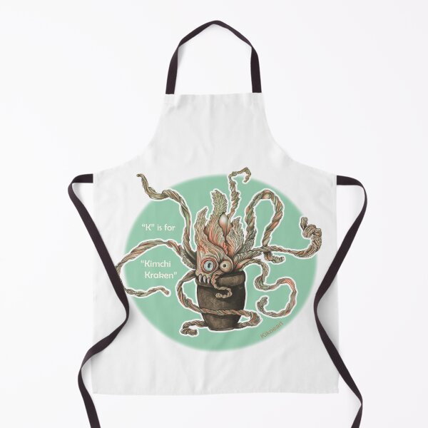 Item preview, K is for Kimchi Kraken designed and sold by kikoeart.