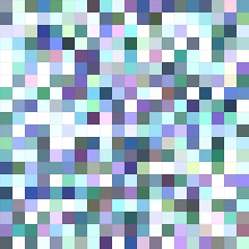 Artwork thumbnail, Color Pixels Pattern by simpleones