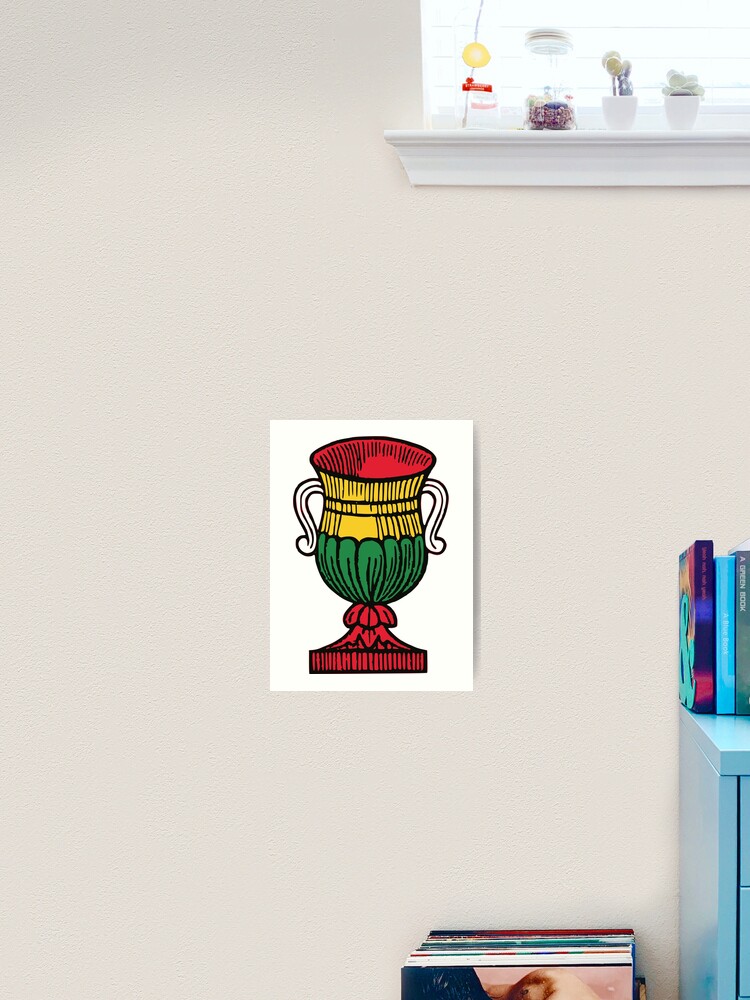 Carte napoletane - Coppe (neapolitan cups) Art Print for Sale by EnjoyRiot