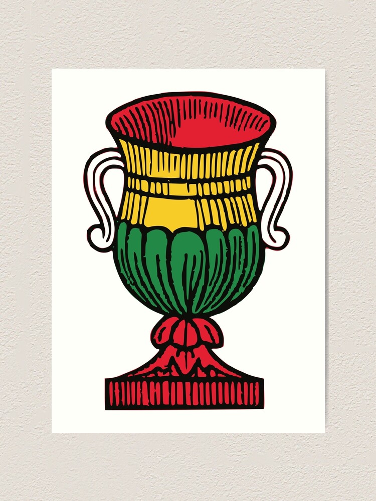 Carte napoletane - Coppe (neapolitan cups) Art Print for Sale by EnjoyRiot