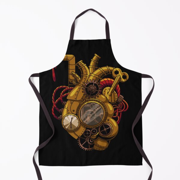 Item preview, Steampunk heart designed and sold by Rakos-Merch.