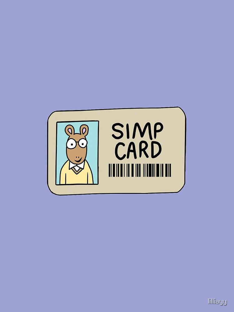 "simp identification card digital drawing" iPhone Case for Sale by