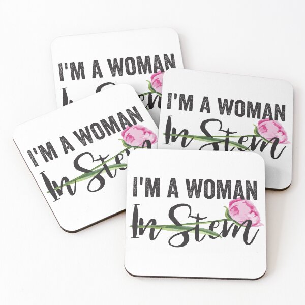 Item preview, I Am A Woman In Stem designed and sold by Medmac's Designs.