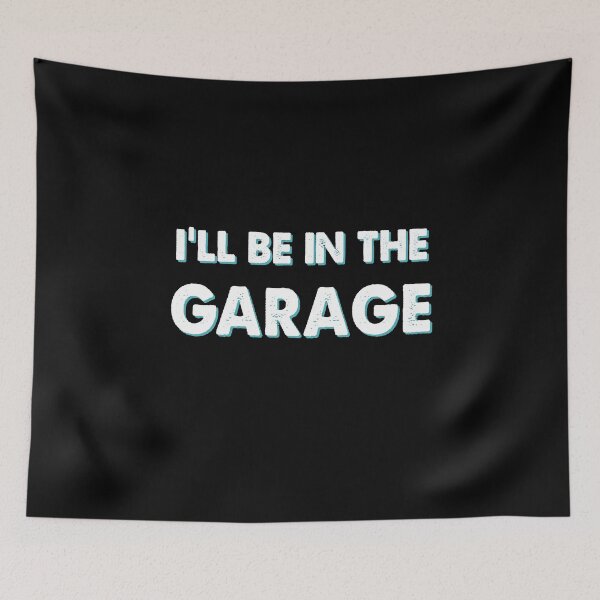 Item preview, I'll Be in The Garage Vintage designed and sold by Niishouseca.