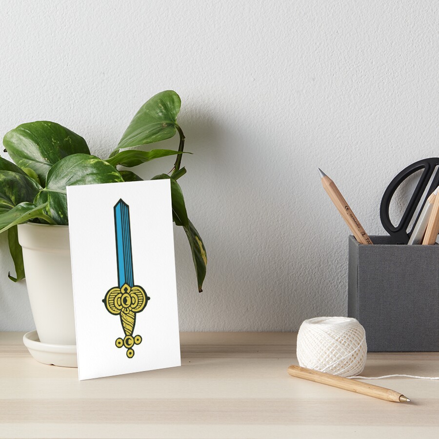 Carte napoletane - Spade (neapolitan swords) Art Board Print for Sale by  EnjoyRiot